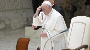 Папа Франциск призна днес че е усетил като шамар