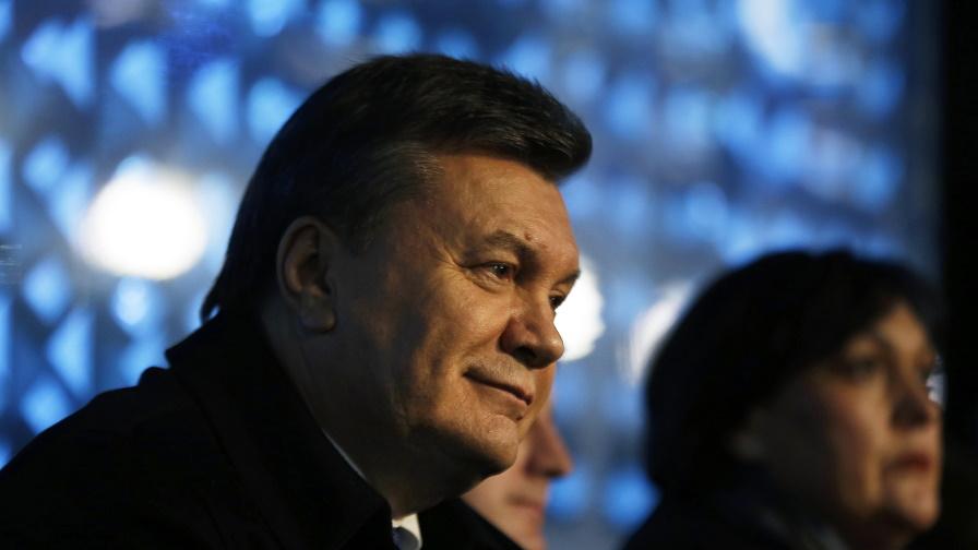 <p>ЕС наложи санкции на Виктор Янукович и сина му</p>