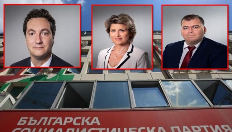 а - ЧЕРВЕНИ СТРАСТИ: БСП решава дали да отлюспи Зарков, Гечев и Весела Лечева