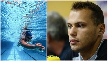 Антъни Иванов плуване