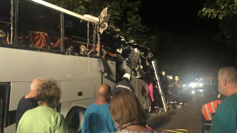 търново русе катастрофа автобус