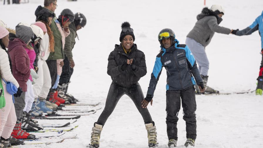 <p>Впечатляващо: Къде в Африка се радват на сняг и карат ски</p>
