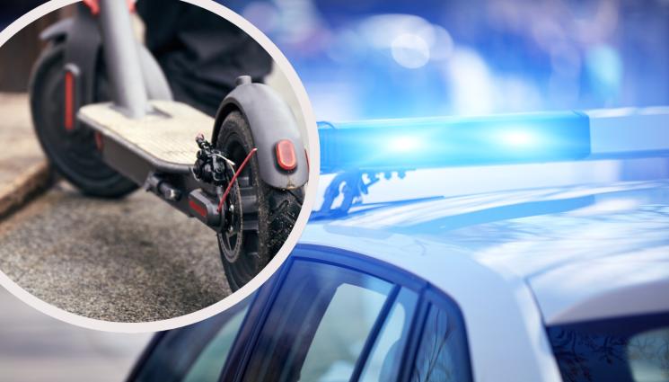 полиция - УЖАС НА ПЪТЯ: Кола помете две деца с електрическа тротинетка