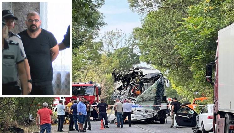 Катастрофа Велико Търново - КОШМАРЪТ КРАЙ ТЪРНОВО: Оставиха за постоянно в ареста шофьора, предизвикал катастрофата с румънския автобус