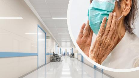 възрастна жена болница