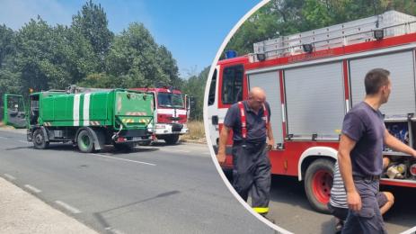 пожар Несебър