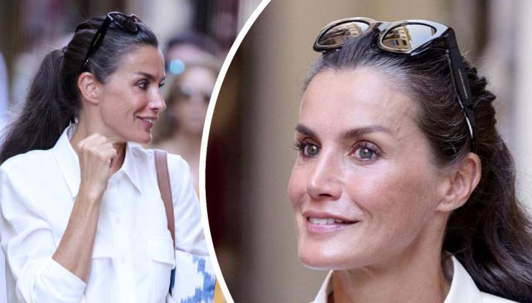 Кралица Летисия - МОДЕРНИ ВРЕМЕНА: Испанската кралица Летисия заголи крака (СНИМКИ)