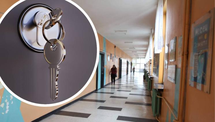 училище ключ коридор - БЛОКАЖ: Директори под ключ в 450 училища