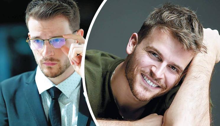 Калоян Минев - Актьорът Калоян Минев пред 