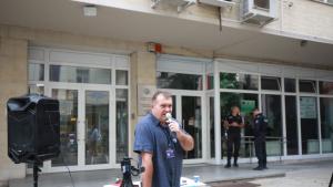 От Гражданско движение БОЕЦ България обединена с една цел протестираха