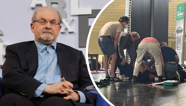 Рушди - ТЪЖНА ПРОГНОЗА: Салман Рушди вероятно ще загуби око