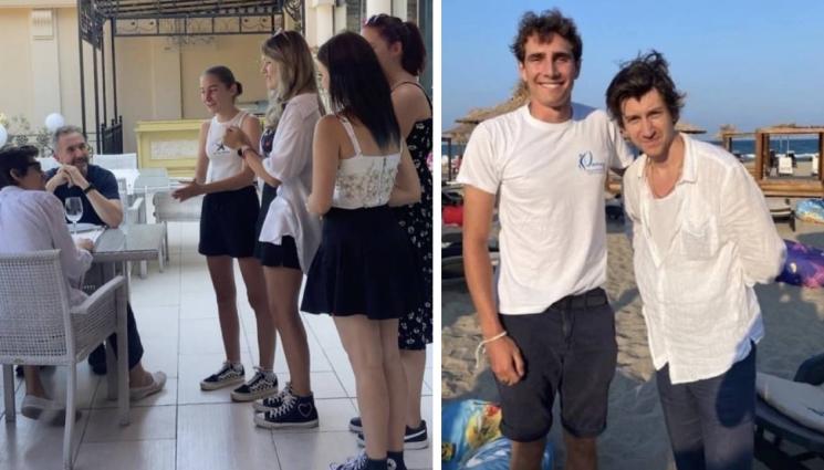 Алекс Търнър Бургас - Арктик Мънкис на плаж преди концерта