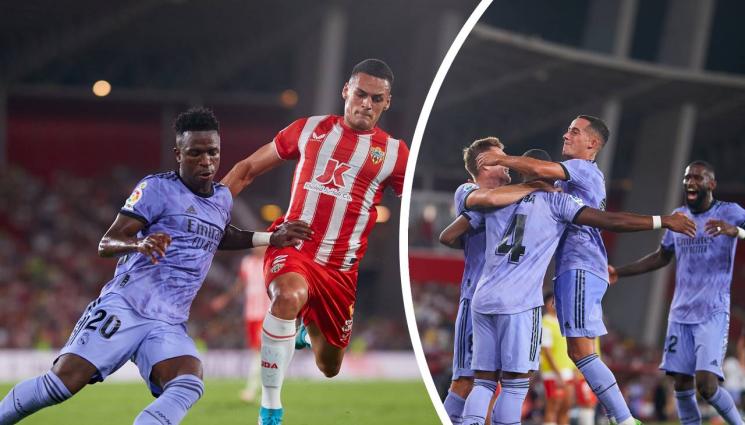 Реал Мадрид - Реал Мадрид тръгна зле, но обърна Алмерия в първия си мач за сезона в Ла Лига