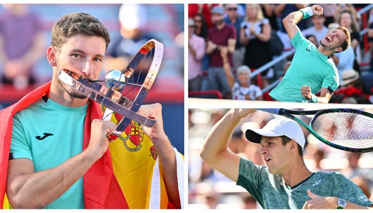 Пабло Кареньо Буста - Кареньо-Буста стигна до обрат срещу Хуркач за титлата от мастърса в Монреал