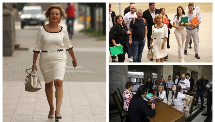 Манолова избори - НА ПРАГА НА ВОТА: Политическата формация на Мая Манолова се регистрира за изборите