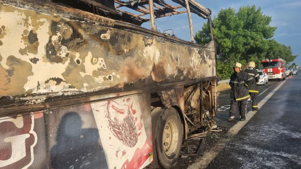  изгорен рейс Бургас 