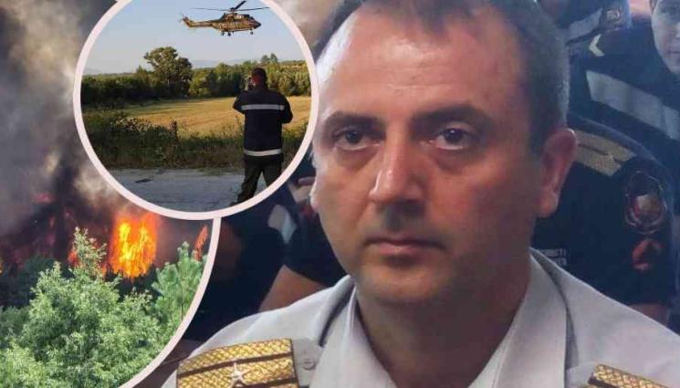 пожарникар - Старши инспектор Борис Стойнов пред 