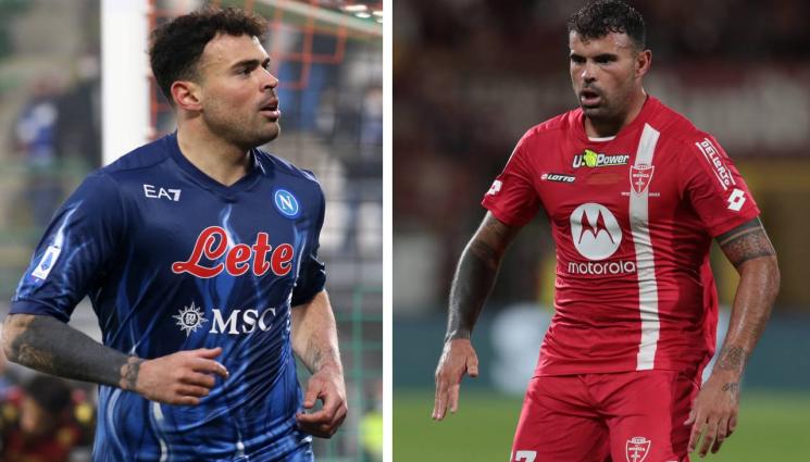 Андреа Петаня - Бившата на нападател се пусна гола (СНИМКА)