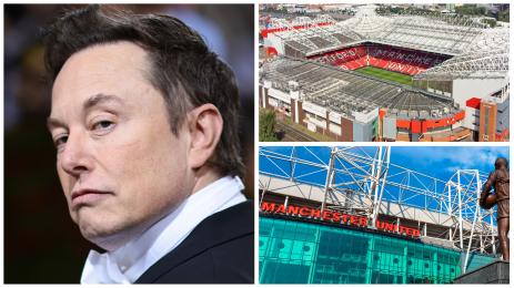Илон Мъск Олд Трафорд