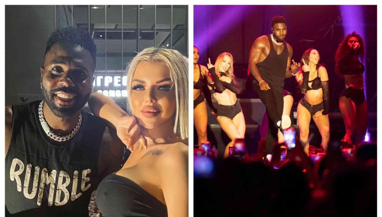 Джейсън - Джейсън Деруло гушна фолкпевица