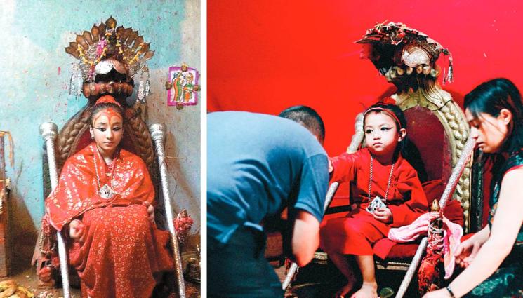 вяра - ВЯРА: В Непал се кланят на жива богиня