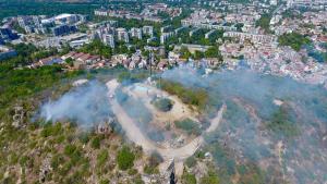 пожар Младежки хълм Пловдив