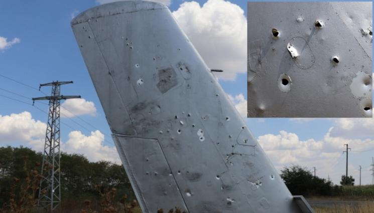 a - ВАНДАЛЩИНА: Надупчиха с ловна пушка мемориала „Крилото“, вдигнат в памет на летци герои