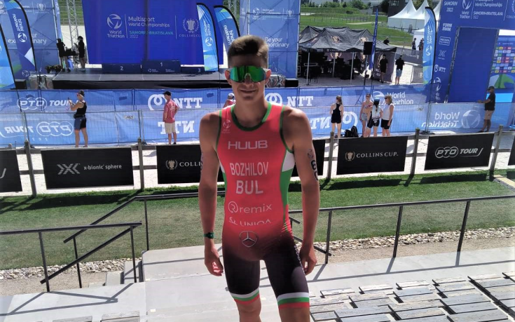 Александър Божилов завоюва бронзов медал за България на Световното първенство по акватлон