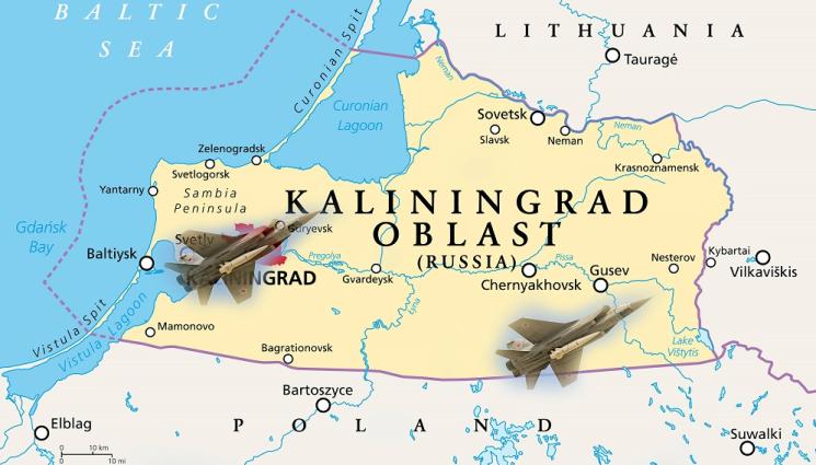 Калининградска област - Путин зареди 