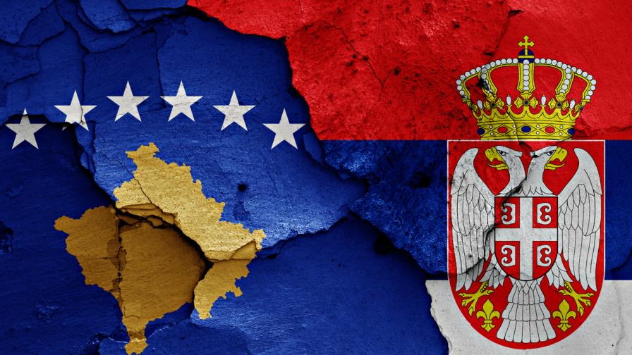 <p>Историческо споразумение между Сърбия и Косово</p>