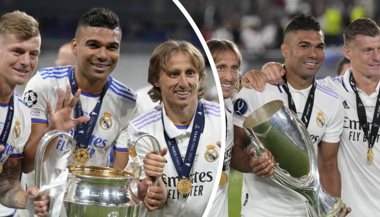 Модрич Кроос Каземиро - Кроос и Модрич изпратиха Каземиро с писма