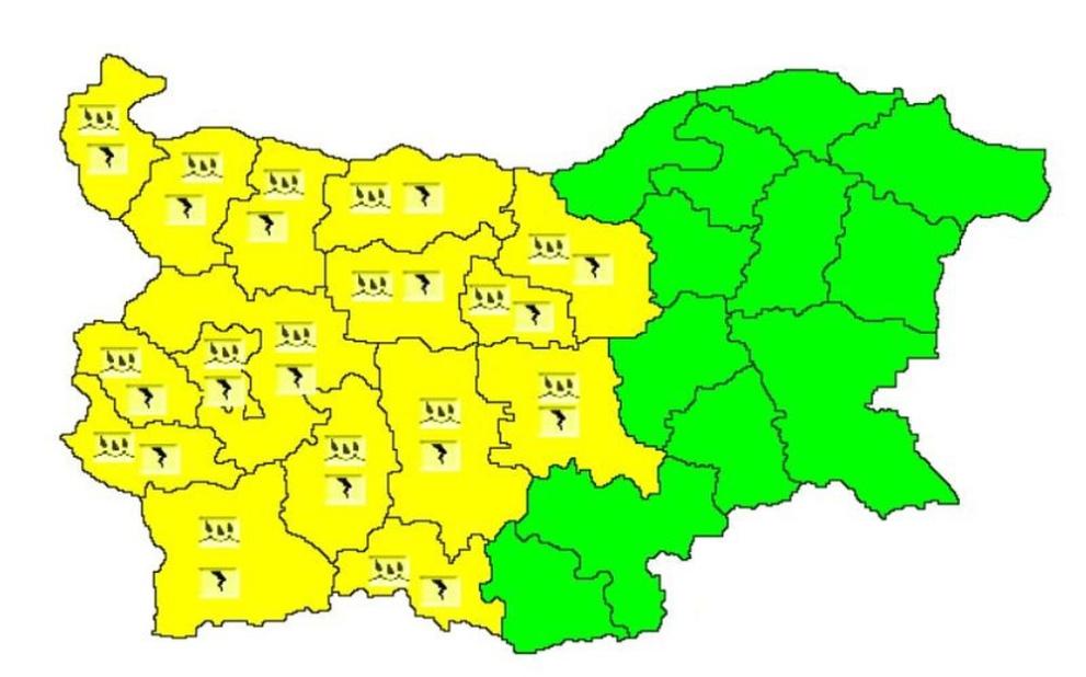  времето карта 