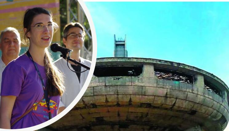 бузлуджа чиния - КАТО ЗА СВЕТОВНО: Осветиха Чинията на Бузлуджа (СНИМКИ)