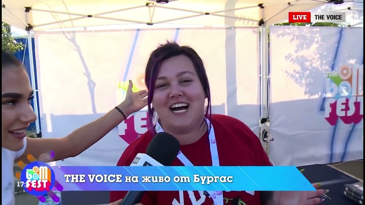 THE VOICE на живо от TEEN BOOM FEST 2022 Бургас: На гости при Megsunn [10]