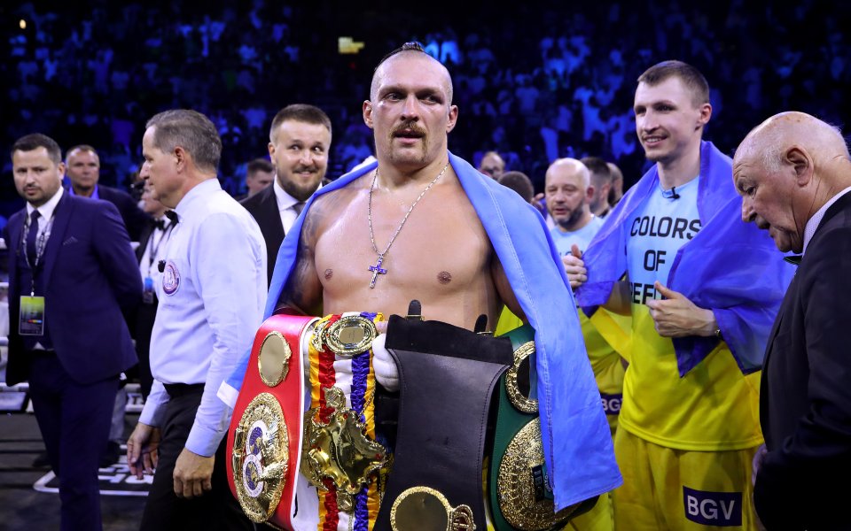 Украинският боксьор Олександър Усик заяви, че има интерес единствено към