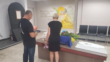 украинка Олга погребение