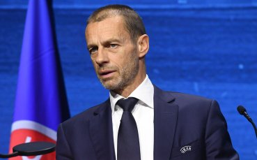 Президентът на УЕФА Александър Чеферин обяви че ще се кандидатира