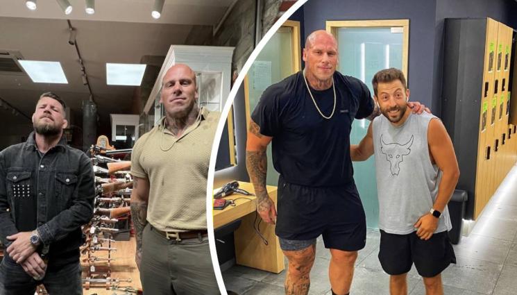 Майкъл Биспинг Мартин Форд Леарт Докле - Културист гигант купува златни калашници у нас