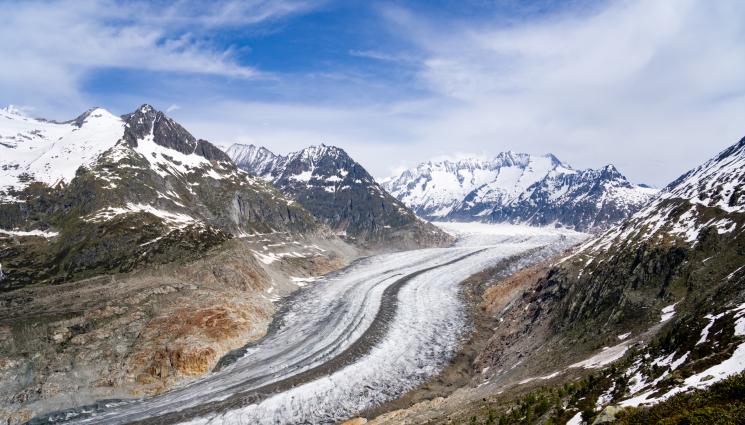 Швейцария - ТРЕВОГА ОТ КЛИМАТИЧНИТЕ ПРОМЕНИ: Ледниците в Швейцария са се стопили наполовина