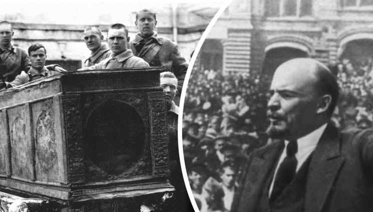 ленин саркофаг александър невски - Ленин задигнал саркофага на Св. Александър Невски