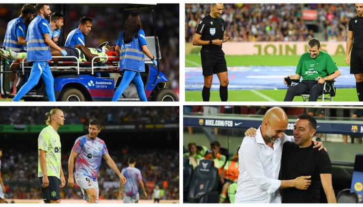 Барса Ман Сити - Барселона и Манчестър Сити си вкараха 6 гола в благотворителен мач за АЛС