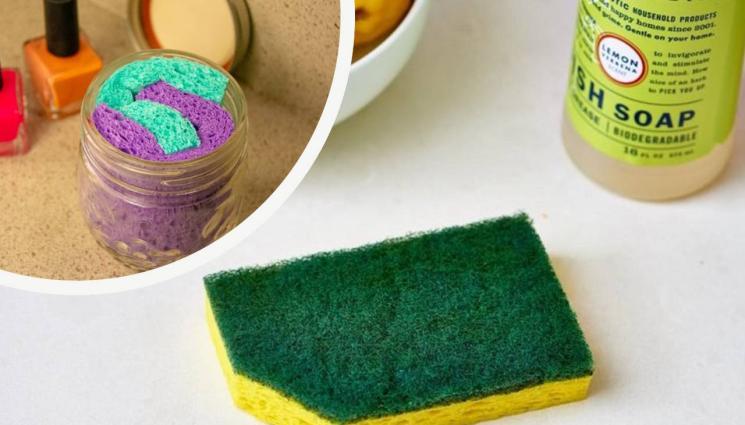 гъба - ТОП 5 ТРИКА В КУХНЯТА: Домакинска гъба с много функци