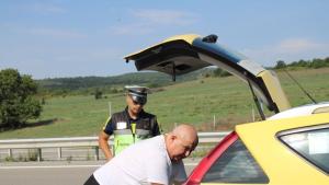 Специализирана полицейска операция е в ход на автомагистрала Струма край