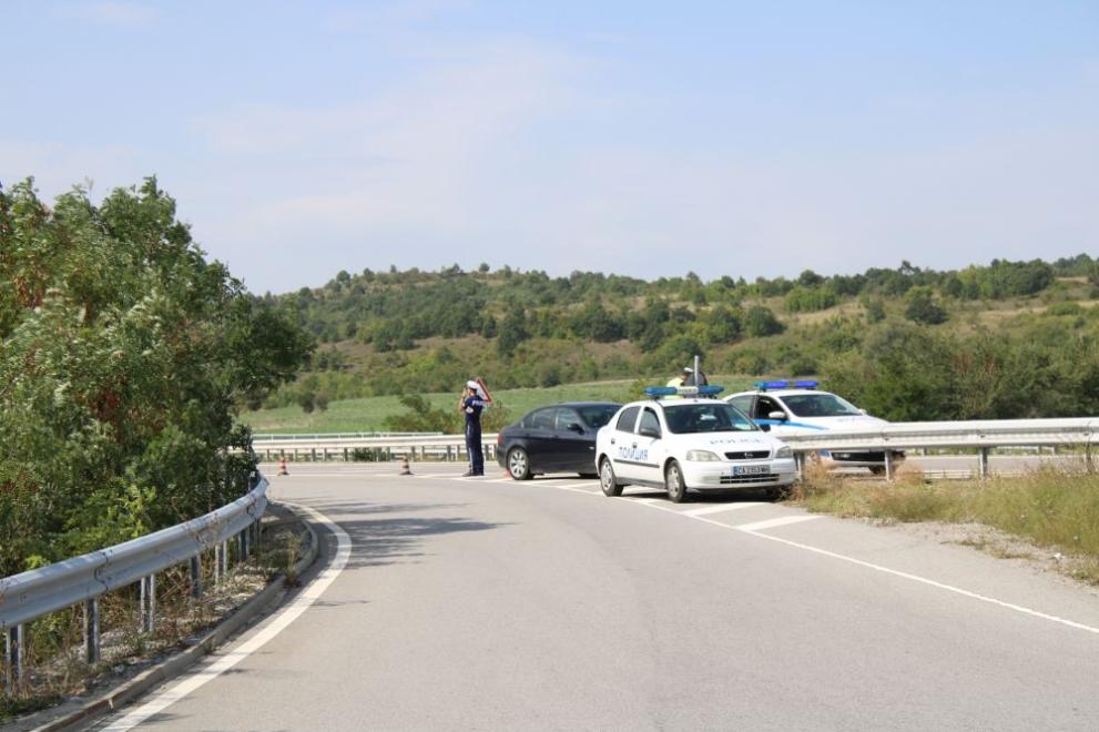  акция на полицията на Автомагистрала Струма 