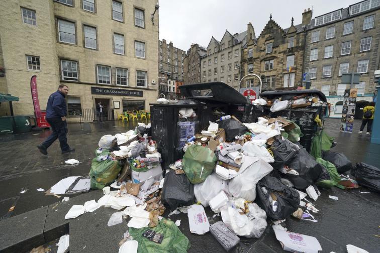 Единбург боклук