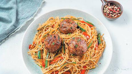 Паста с кюфтета