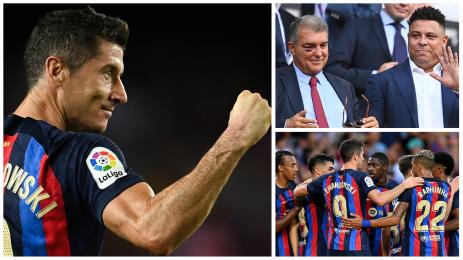 Левандовски Барселона Валядолид Роналдо Феномена