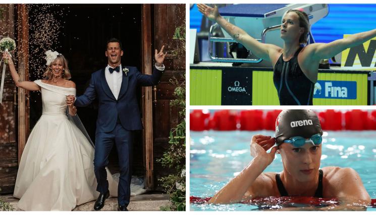 Федерика Пелегрини - Златната рибка на Италия Федерика Пелегрини се омъжи за треньора си