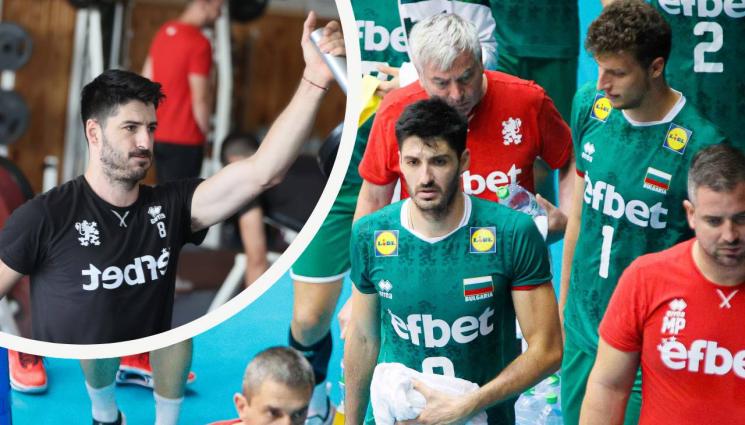 волейбол - Решават за Скримов в последния момент преди мача с Мексико