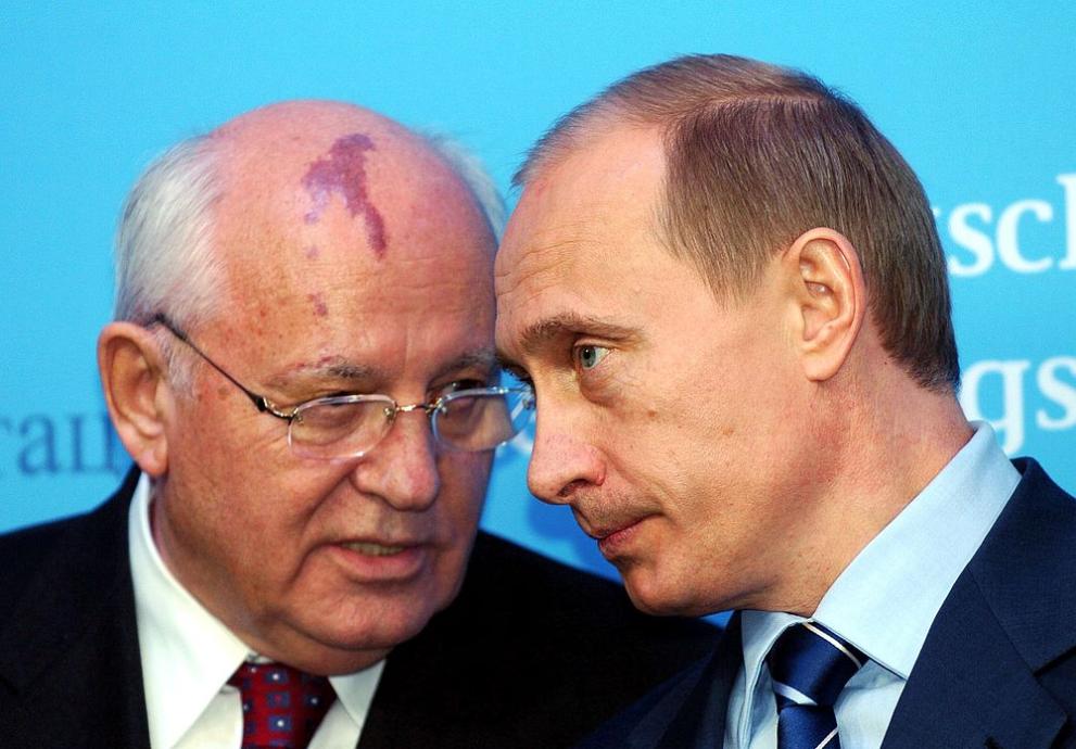 Горбачов и Путин